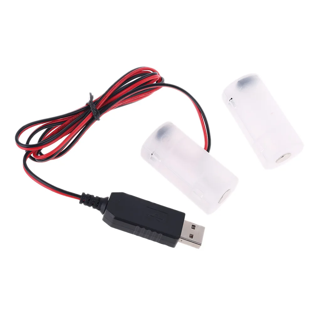 LR14 C Батарея Элиминатор USB Питание заменить от 1 года до 4 шт. 5 щелочные батареи