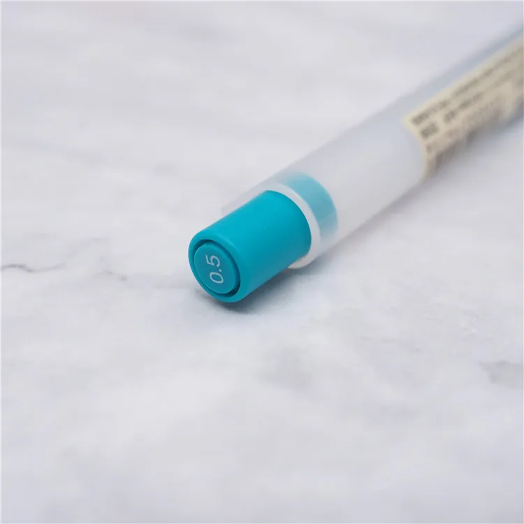 Новинка выдвижная гелевая ручка MUJI цветные ручки 0 5 мм зажимы с гладкими