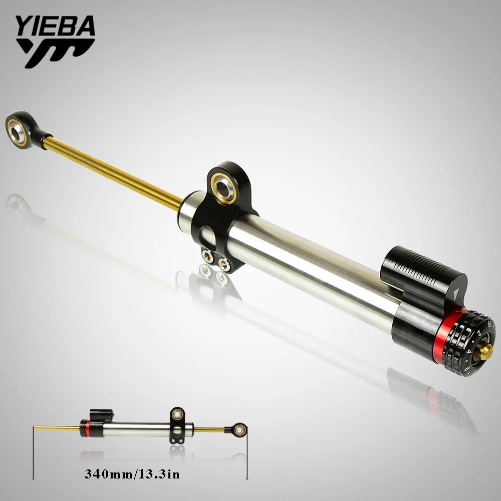 

Motorcycle Accessories Adjustable Safty Steering Stabilizer Damper For Ducati Monster 821 821STEALTH 1200 1200S Multistrada 950