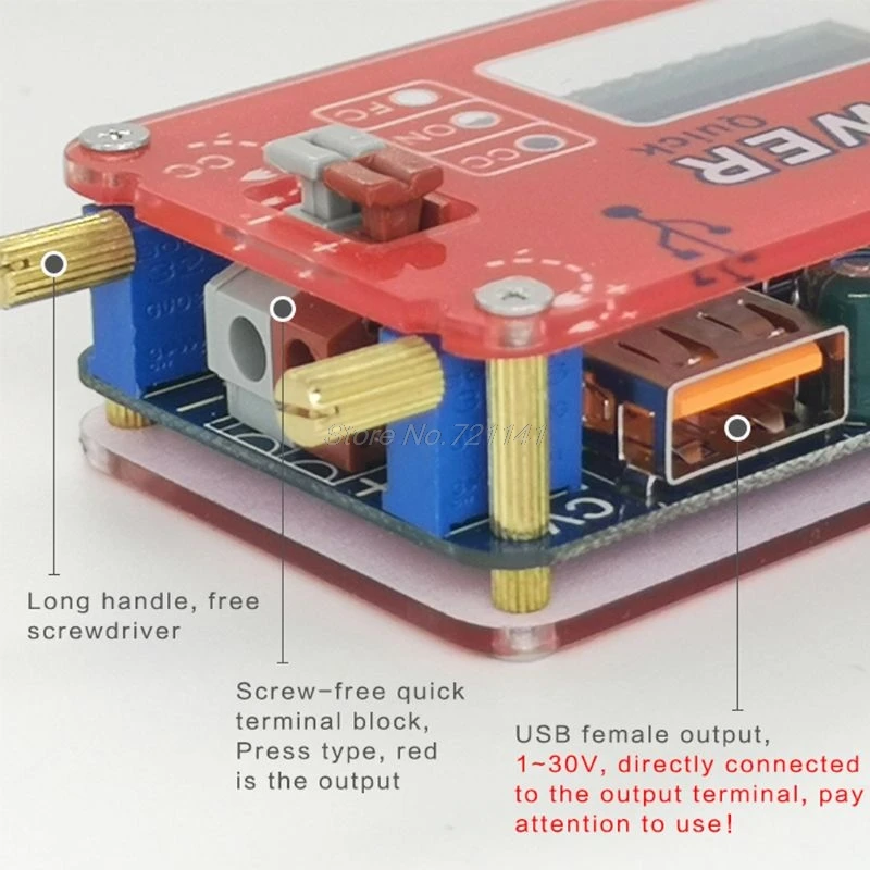 DC 1 30 в 15 Вт QC 2 0 3 FCP Быстрая зарядка лабораторный источник питания Regulador DP3A