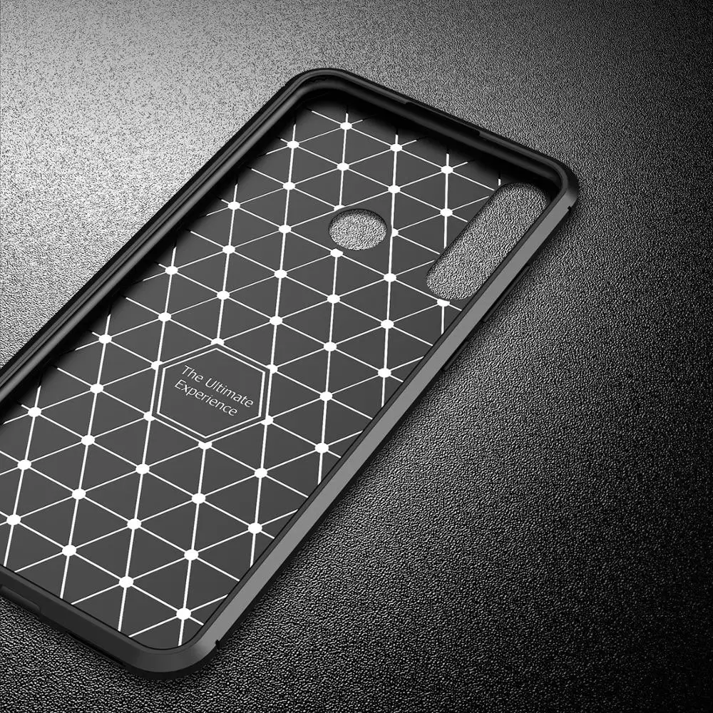 

Shockproof Carbon Fibre Phone Case For Huawei Y5 Lite Y5 Prime Y6 Prime Y9 Prime Mate 10 20 30 Protective Anti-Knock Soft Cover