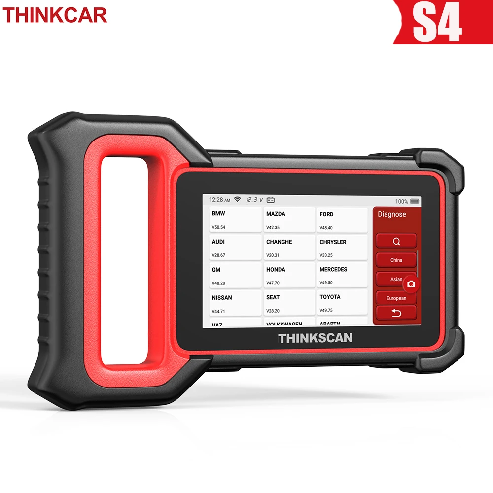 

THINKCAR Thinkscan Plus S4 OBD2 Diagnostic Scanner Oil EPB DPF BAT AFS Reset ABS Airbag ECM TCM BCM System EOBD Car Diagnosis