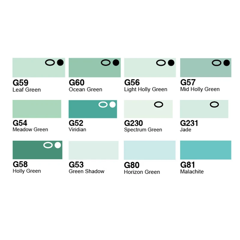 Angel Mark художественные маркеры на спиртовой основе 12 цветов