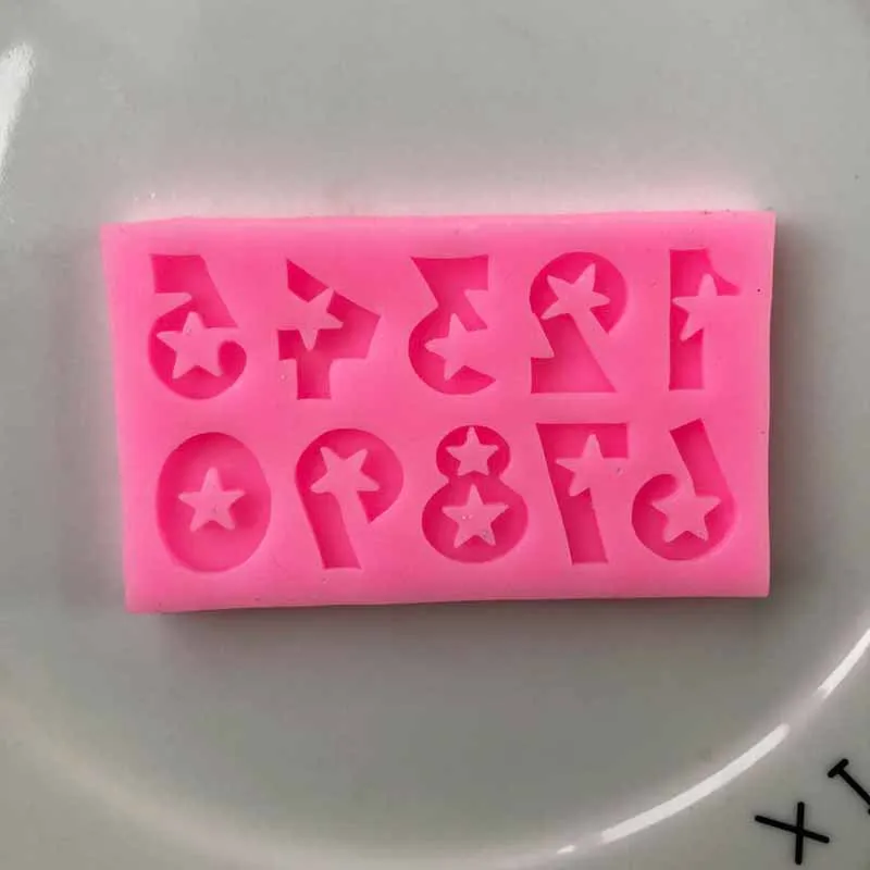 С логотипом известного бренда силиконовые формы помадка ремесло торт Конфеты