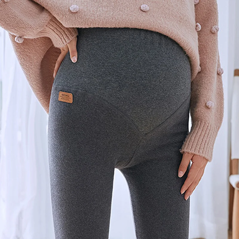 Леггинсы для беременных регулируемый эластичный 100% хлопок|Штаны и капри| |