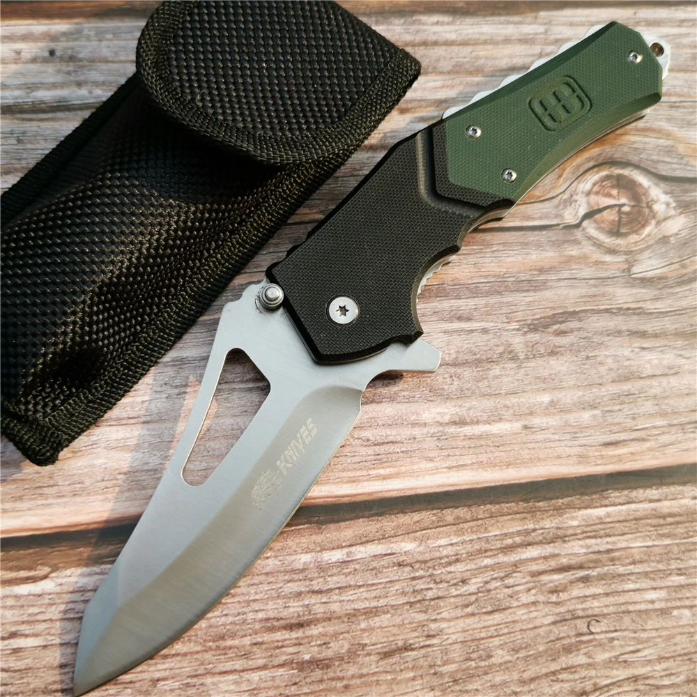 

Складной нож из нержавеющей стали SR 7CR13, ручной инструмент для самообороны, для барбекю и пикника