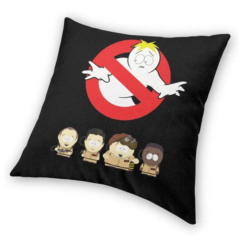 Логотип охотников за привидениями Подушка Чехол для домашнего декора комикс