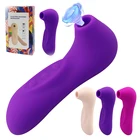 Potente cltoris Sucker vibrador lengua pezn vibrante chupador estimulador del cltoris estimulador Etotic juguetes sexuales para masturbador para mujeres