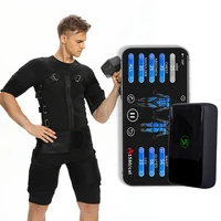 ems muscle builder electromagnetic fat reduction body fat burn sculpting ems trainer shaper fast slimming sportsware