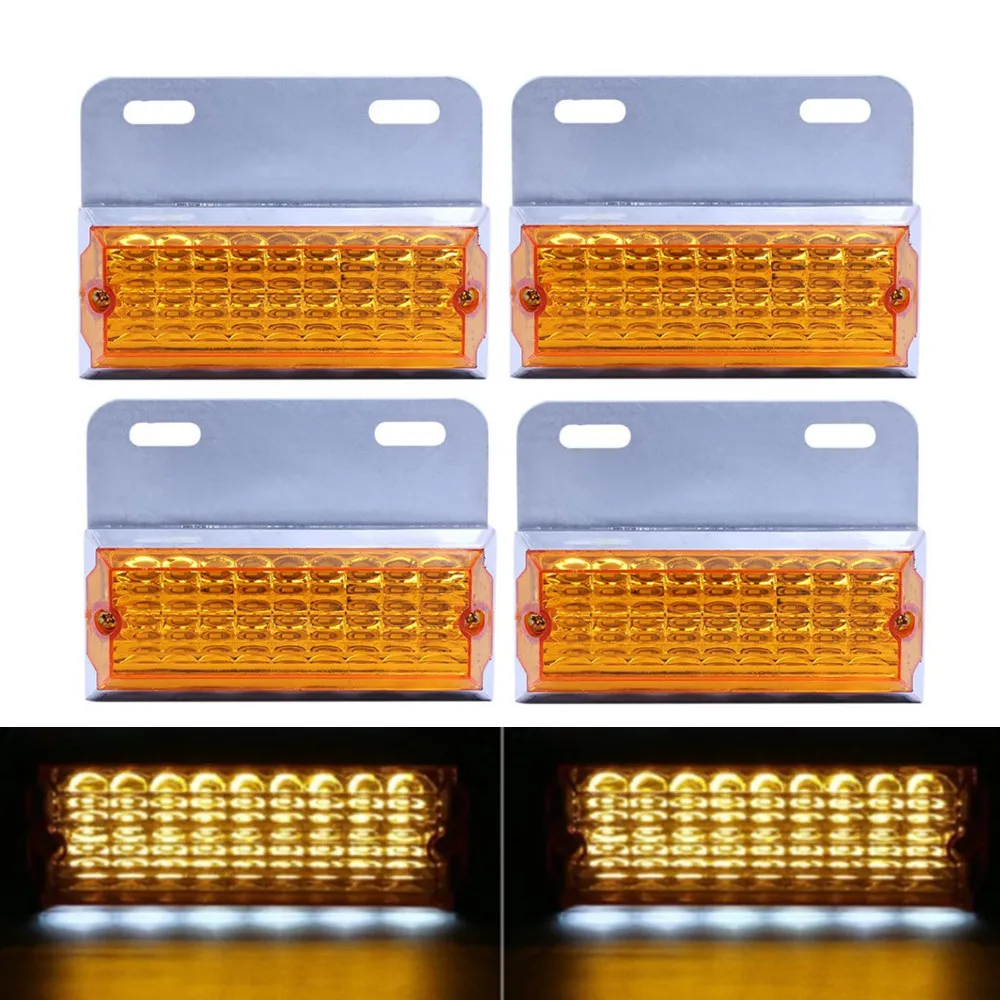 

Габаритные огни для грузовика, прицепа, 4 шт., 24 В