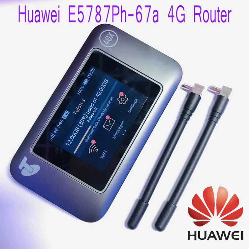 Мобильный Wi Fi Hotspot Huawei E5787Ph 67a LTE Cat6 300 Мбит/с аккумулятор 3000 мАч 4G портативный