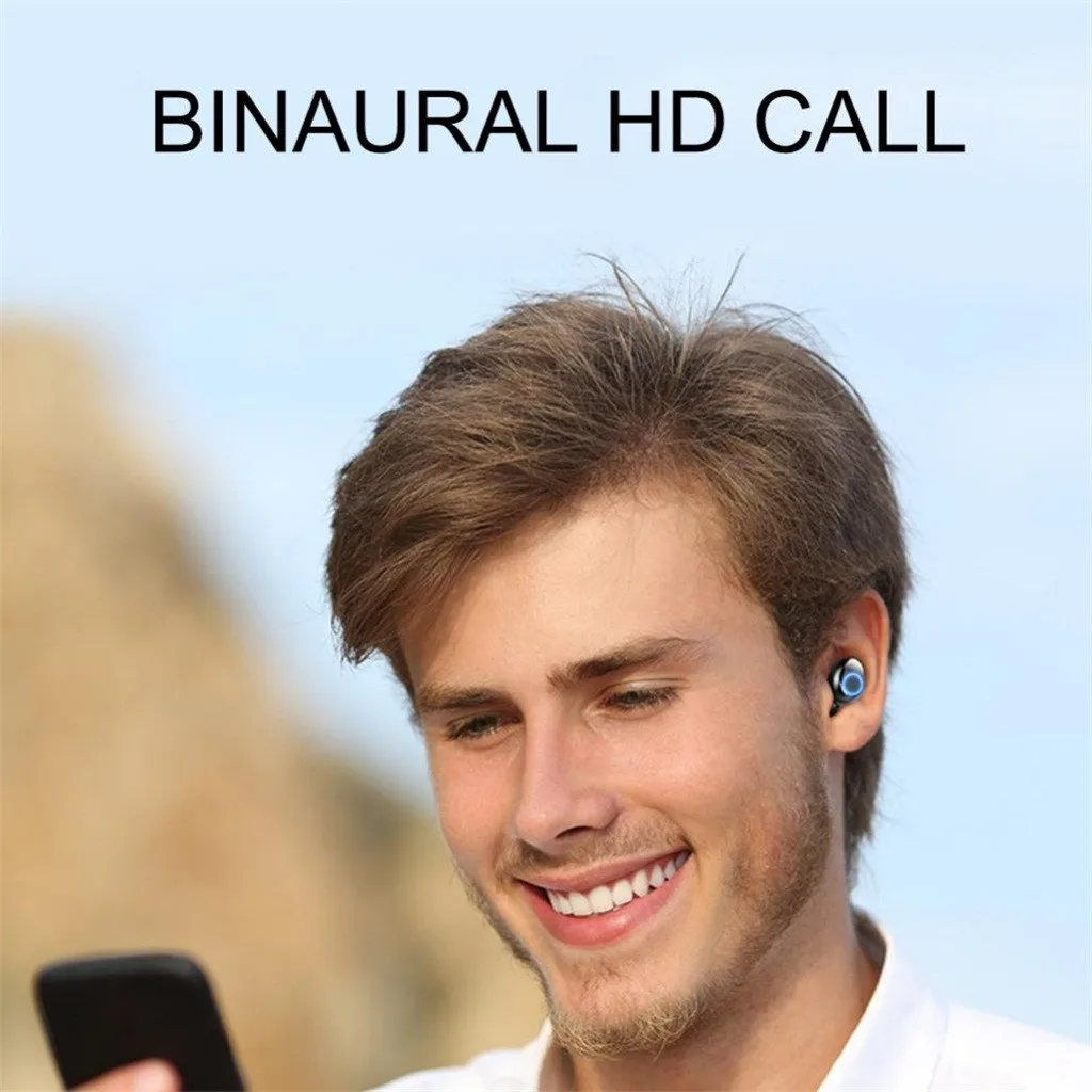 50 # беспроводные Bluetooth-наушники 5 0 F9 TWS наушники с зарядным боксом спортивные