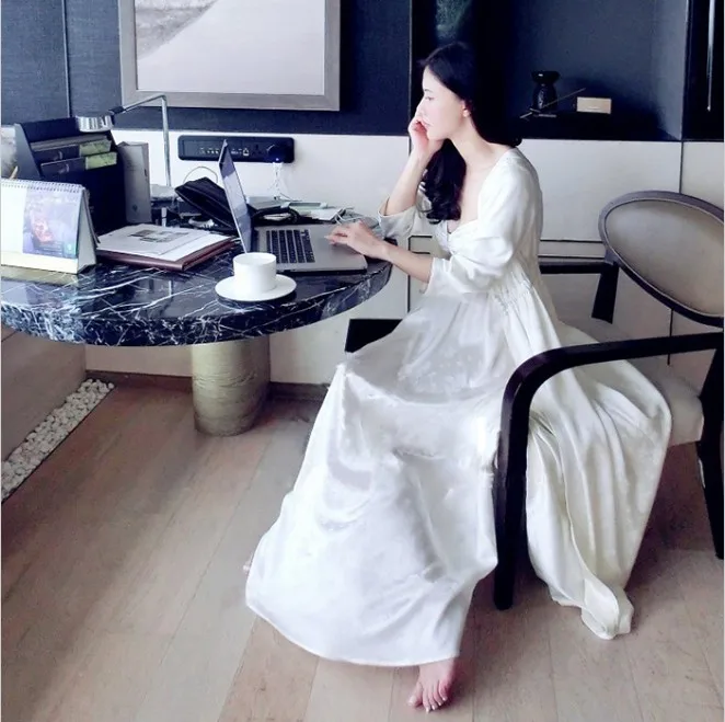 Комплект пижамный Женский шелк цвет в ассортименте S M L XL XXL 2 шт/комплект | Женская