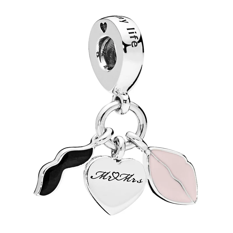 

Original 925 Sterling Silver Charm Dangle Fit Bracelet Necklace Authentic DIY Jewelry Premium Quality