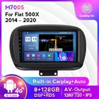 8-ядерный Carplay Android11 для Fiat 500X 2014 - 2020 GPS-навигация no 2din dvd Автомагнитола мультимедиа wifi 4G BT плеер