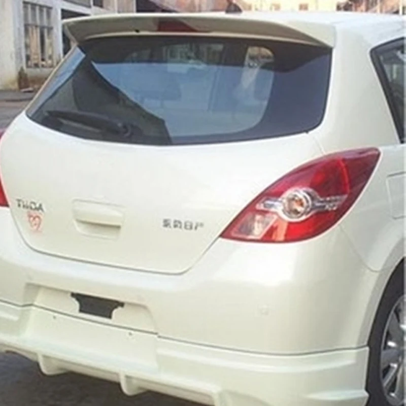 Для Nissan Tiida спойлер высокого качества ABS Материал заднее крыло автомобиля праймер