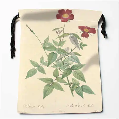 Custom Printing Beautiful Flower Drawstring Shopping Bags Travel Storage Pouch Swim Hiking Toy Bag Unisex Multi Size18-12-05-54 | Багаж и