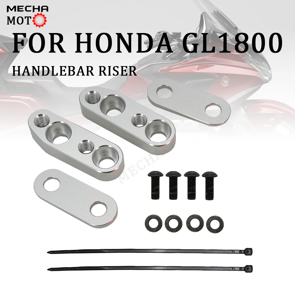 

handlebar riser goldwing gl1800 accessories For HONDA Goldwing 1800GL 1800 F6B 2001-2017 Motorcycle handlebars risers gaskets