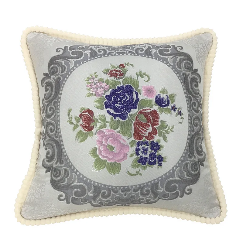 

European pillow European sofa pillow mixed car back office lunch break by pillow