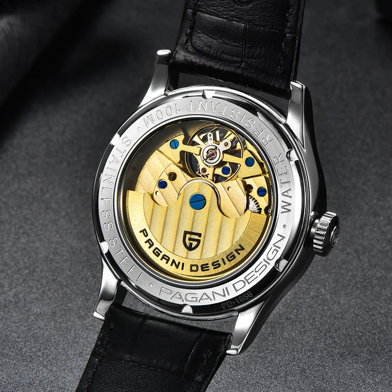 

PAGANI DESIGN Sports Men's Watch Business Automatic Sapphire Waterproof Luxury Brand Casual Leather Watch Men Relogio Masculino