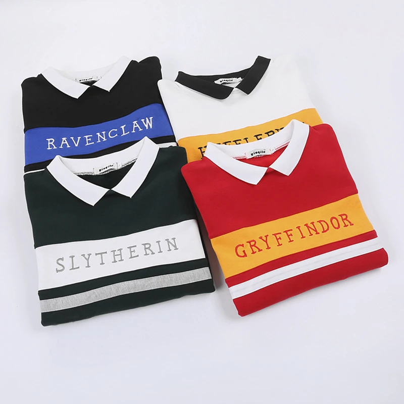 Hufflepuff джемпер униформа косплей Ravenclaw Толстовка Кофты Гриффиндор джемпер свитер толстовки Толстовка Униформа Слизерин