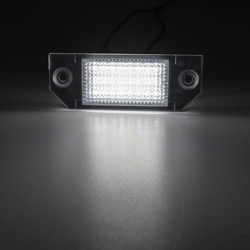 форд фокус 2 для Ford Focus C-MAX 2003-2007 2003-2008 высокое Яркость Белый светодиодный номерной