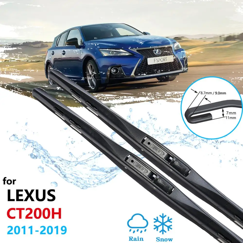 Для Lexus CT200h CT 200 200h F Sport 2011 ~ 2019 автомобильные стеклоочистители передние аксессуары