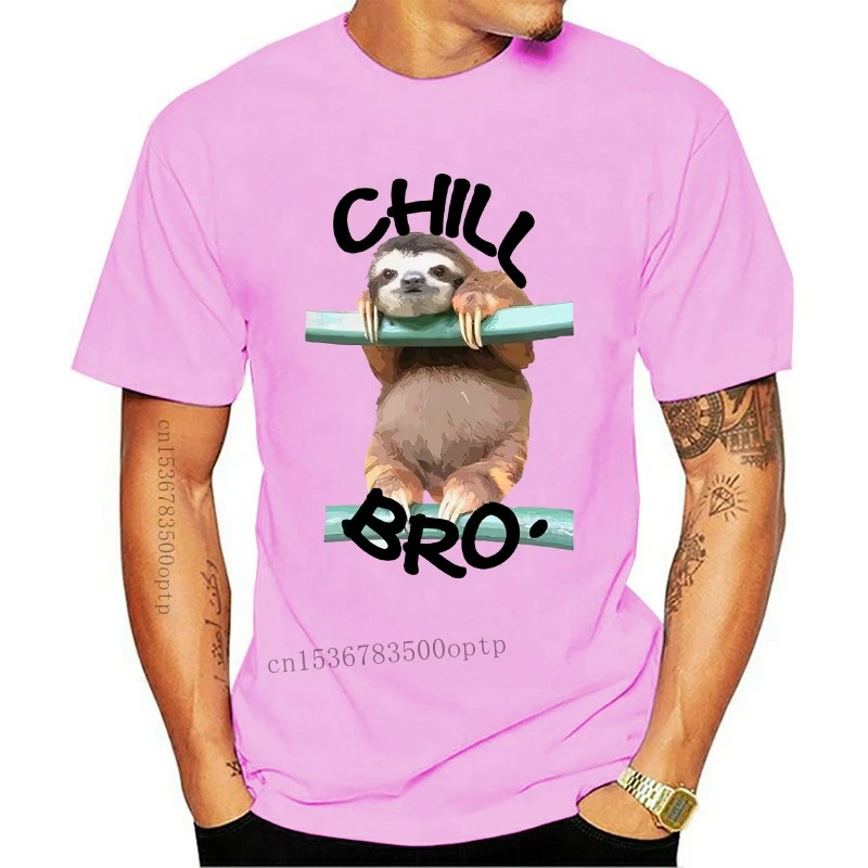 

New Chill Bro Sloth Funny Animal Cool Hipster Men Women Unisex T Shirt 2383