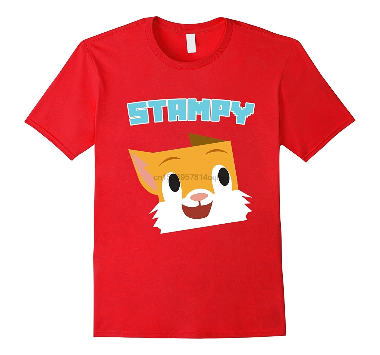 Мужская футболка Stampy Cat с коротким рукавом Футболка ft Stampylongnose RT женские