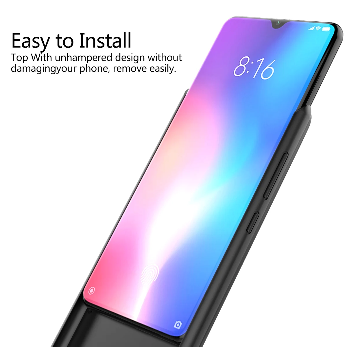 Для Xiaomi mi 9 mi 9 SE чехол для зарядного устройства 5000mAh внешний портативный тонкий внешний аккумулятор чехол для зарядки для Xiaomi mi 9 чехол для аккумулятора