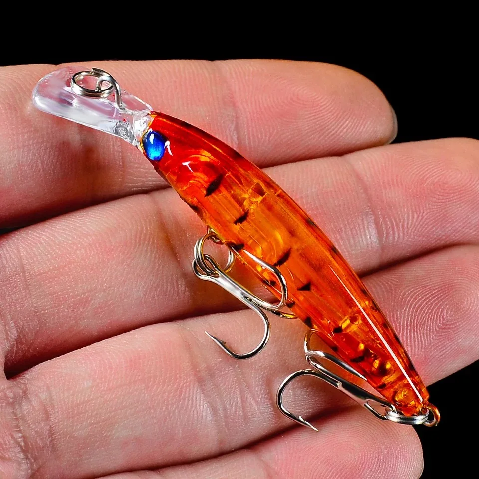 1 шт. Классическая рыболовная приманка в виде гольяна 7 см 3 г|Наживки для рыбной