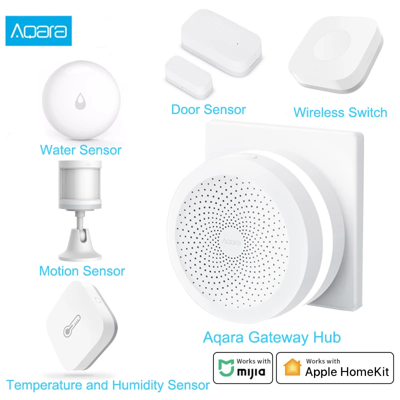 

Aqara Temperature Humidity Sensor Environment Air Pressure Mijia Smart Home Zigbee Wireless Control work with Mihome Gateway3