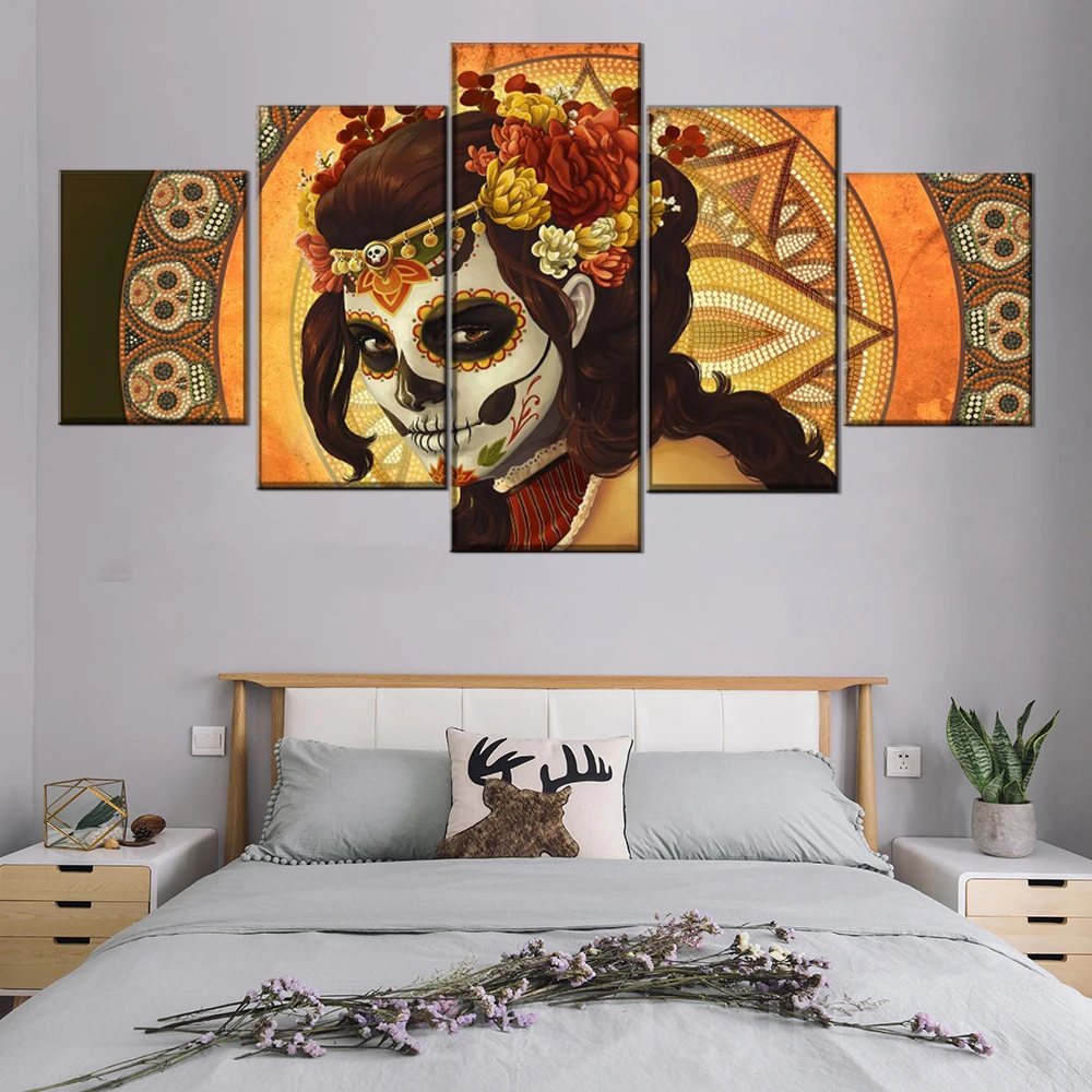 Настенное художественное полотно HD печать плакаты Декор рамка 5 шт.