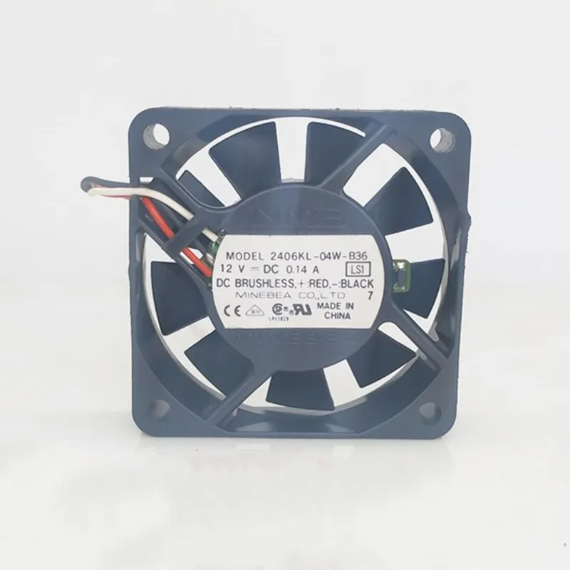 

2406kl-04w-b36 Cooling Fan 6CM6015 12V/ 0.14a Converter Fan 6months Warranty