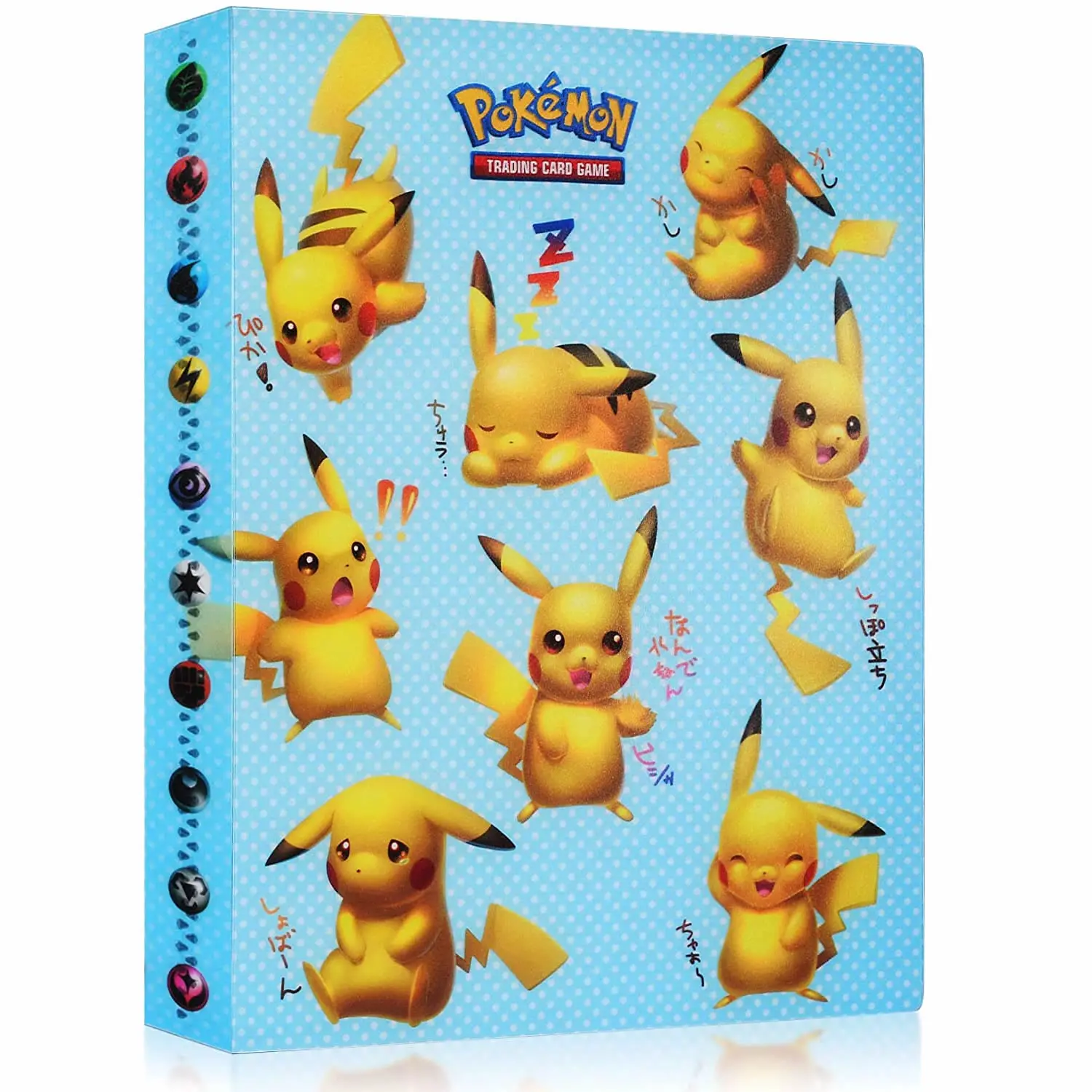 Альбом для карт Pokemon 240 шт. держатель коллекционеров Пикачу папка карточек аниме