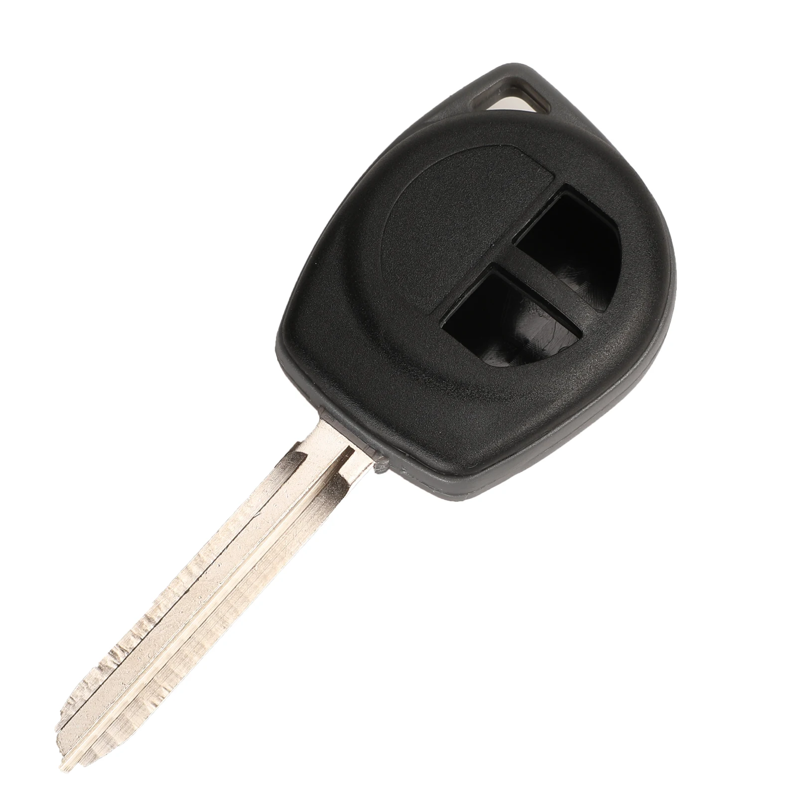 TOY43 blade Jingyuqin 2 кнопки Автомобильный Брелок чехол+ резиновая накладка для Suzuki Swift Grand SX4 Liana Aerio Vitara GRAND VITARA ALTO Jimny Key - Color: TOY43 blade