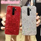 Блестящий чехол для телефона Xiaomi Redmi Note 10 9 8 Pro 7 6 5, мягкий силиконовый чехол, чехлы для Xiaomi Mi Note 10 9 A3