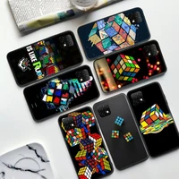 rubiks cube phone case for redmi 5a 5plus 6pro 6a s2 4x go 7a 8a k20 k30 k30pro 9a cover shell