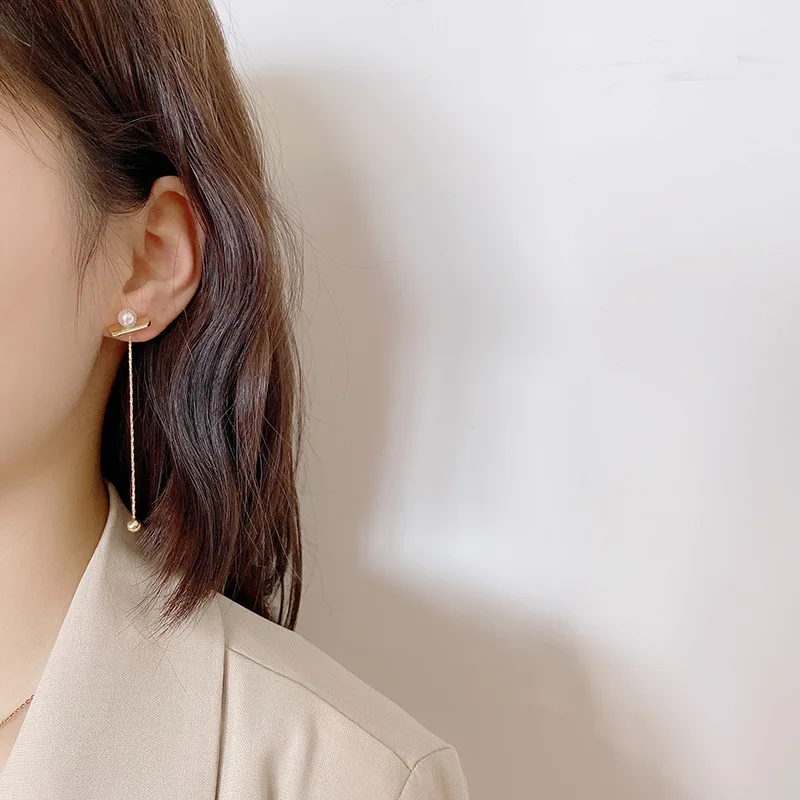 2 шт./компл. для женщин серьги модные свадебные туфли Украшенные жемчугом С