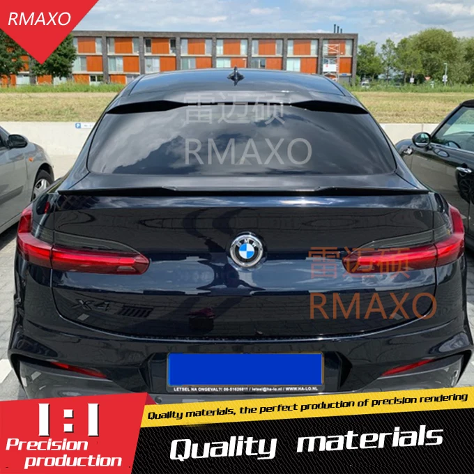 Спойлер для BMW G02 X4 2019 2020 спойлер заднего крыла автомобиля из АБС пластика цветной