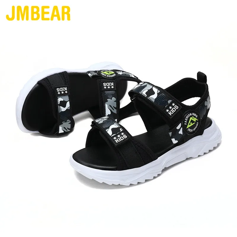 JMBEAR/детская обувь Летняя Новинка Модные повседневные Нескользящие удобные