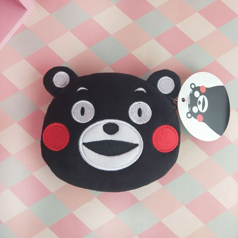 Новый плюшевый Кошелек с рисунком из аниме кошелек черная кошка Пикачу мышь