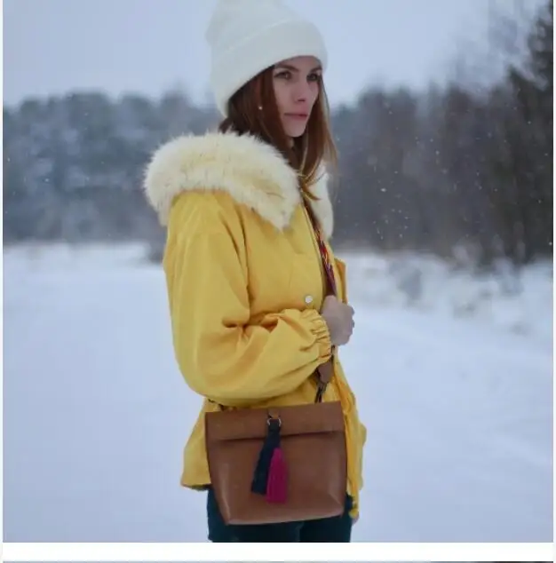 PU leather women bag tassel bag women crossbody sale bag women crossbody bag High quality