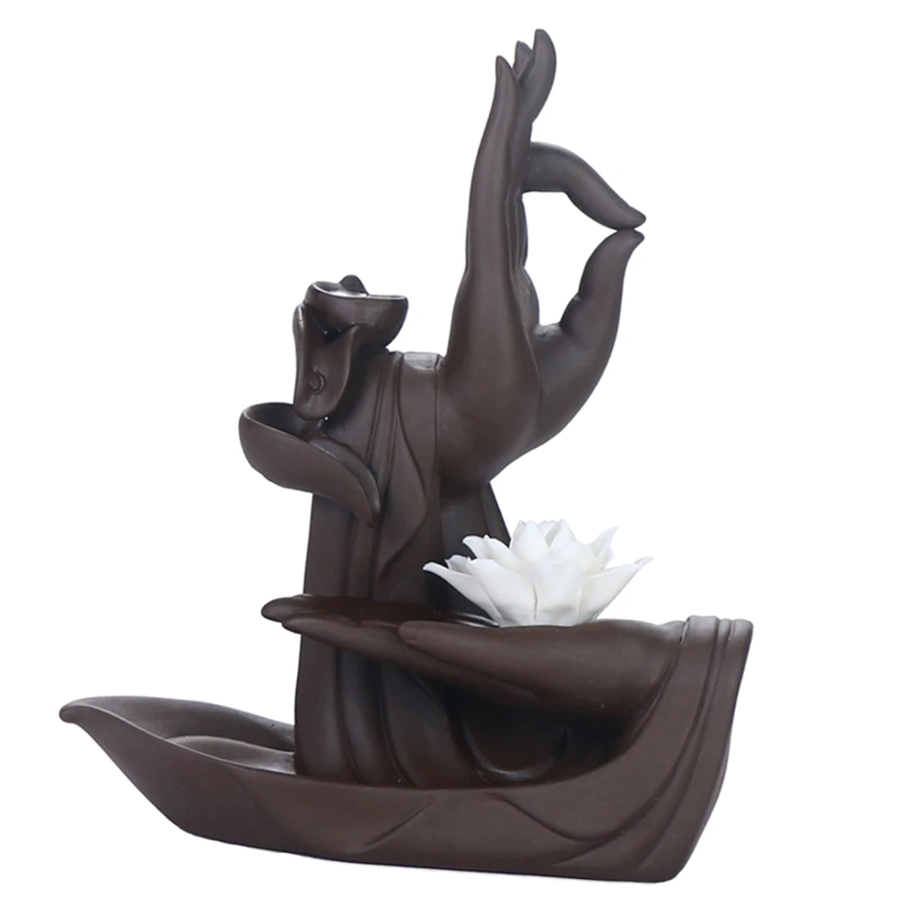 Керамика водопад обратного Ладан горелки р палка украшения дома ароматерапия