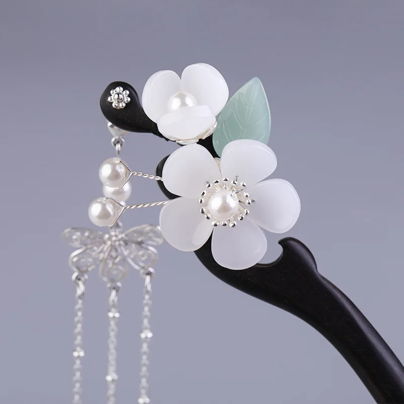 Модные роскошные цветочные шпильки для волос ручной работы принцессы свадебные