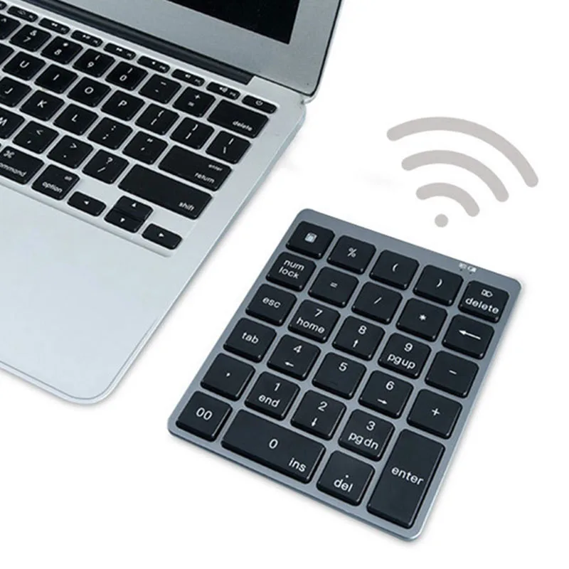 N970 Wireless Bluetooth Numeric Keypad with USB HUB Dual Modes MoreFunction Keys Mini Numpad for Accounting Tasks | Компьютеры и офис