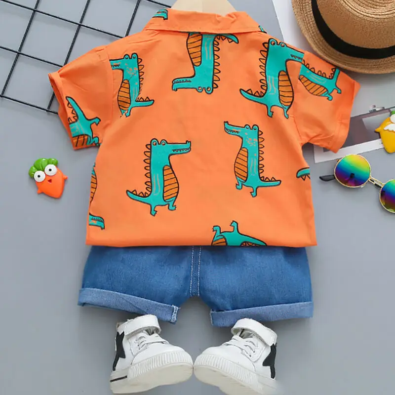 

Boy Shirts Boy Suits Baby Boy Clothing Kids Cotton Summer Children's Clothes
