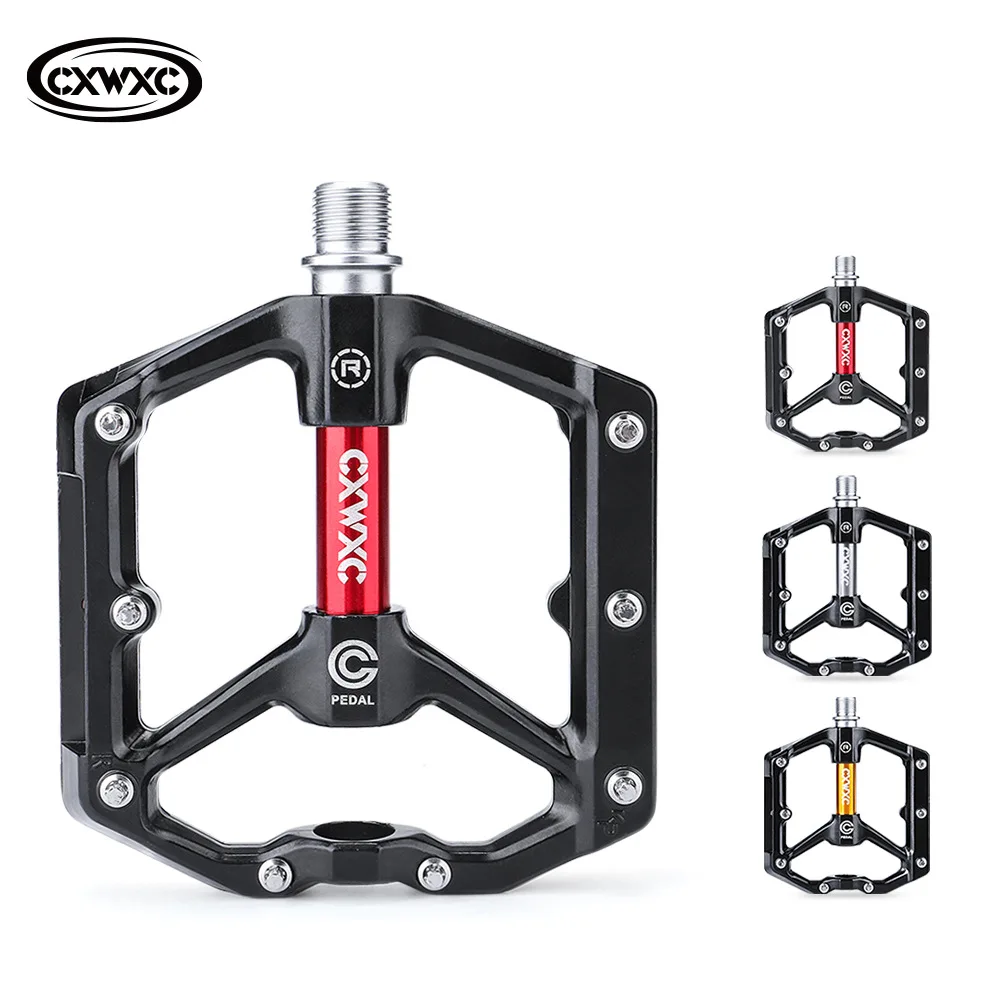 

Flat Platform Bicycle Pedals Aluminum Pedal For MTB Mountain Urban BMX Hybrid Bikes Parts Sealed Bearing All-round Bike Pedals