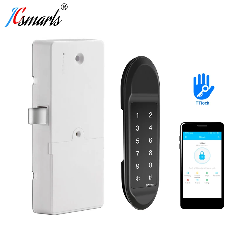 Цифровой смарт замок для дверей Wi Fi приложение TTlock bluetooth