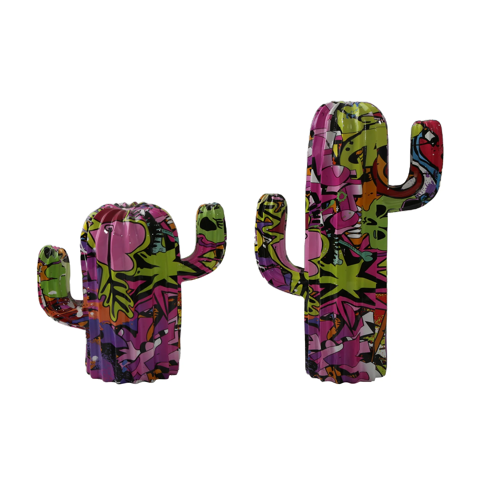 

Фигурка граффити С КАКТУСОМ, скульптура, Коллекционная Коллекция, подарок для женщин и мужчин, Декор для дома и офиса, украшения для дома, ст...